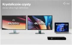 I-TEC i-tec Universal Dual 4K Display priklopna postaja, 85W PD