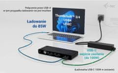 I-TEC i-tec Universal Dual 4K Display priklopna postaja, 85W PD