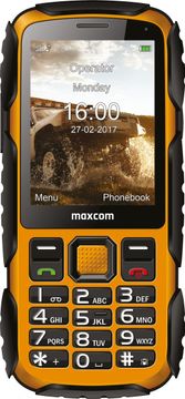 MaxCom Maxcom MM920l Strong robustni mobilni telefon, rumena, 2.4" zaslon