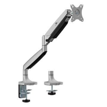 Maclean Maclean MC-969 stojalo za dva monitorja 16kg, plinska vzmet, črno