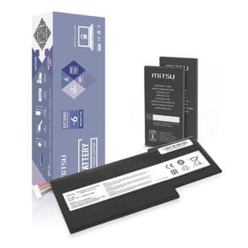 mitsu Mitsu BTY-M6K baterija za prenosnik MSI GS63VR, GS73, GF75 4300 mAh