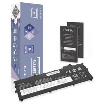 mitsu Mitsu 01AV430 baterija za prenosnik Lenovo ThinkPad X1 Carbon 5/6 Gen (2017-2018) 4800 mAh (55 Wh)