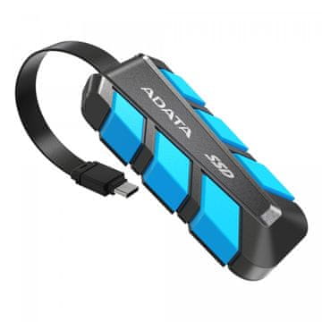 A-Data Adata SC740 zunanji SSD 1TB USB 3.2 Gen 2 Type-C, modra