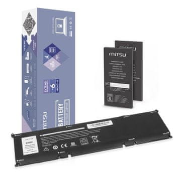 mitsu Mitsu 69KF2 baterija za prenosnik Dell Alienware M17/M15, Precision 5550, XPS 9500/9510 6000 mAh (69 Wh)