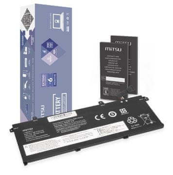 mitsu Mitsu L18M3P73 baterija za Lenovo ThinkPad T490 T495 P43s P14s 4350 mAh