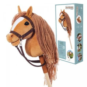 Tootiny Tootiny HOPPIHORSE A4 konj na palici, kostanjevo rjava