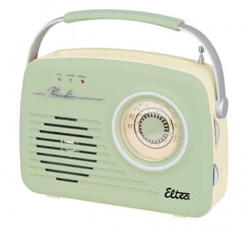 Eltra Eltra LUIZA RETRO SP-11 radio MP3 USB SD, mentol