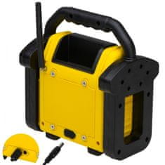 Adler Adler ADL Radio za gradbišče z Bluetooth IPX54