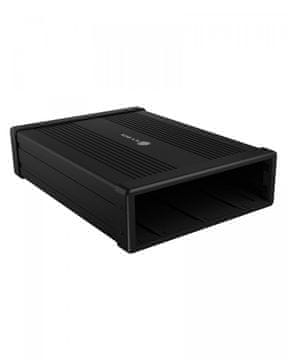 IcyBox KeySonic IB-525-U3 Zunanja enota za 5.25" SATA DVD/Blu-Ray pogon, črna