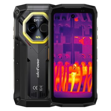 Ulefone ULEFONE Armor Mini 20T Pro pametni telefon 5G 4.7" 8/256GB, termovizija, črn