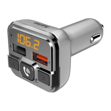 Hama Hama FM oddajnik z Bluetooth in 18W polnilcem USB-C