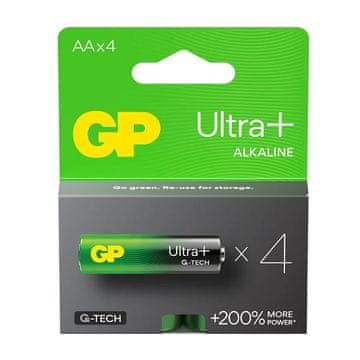 slomart GP Battery ULTRA+ LR6 AA alkalne baterije, 1.5V, 4 kosi