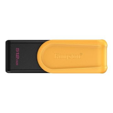 slomart Kingston Data Traveler Exodia S USB ključek 512GB USB 3.2 Gen 1, črna/rumena