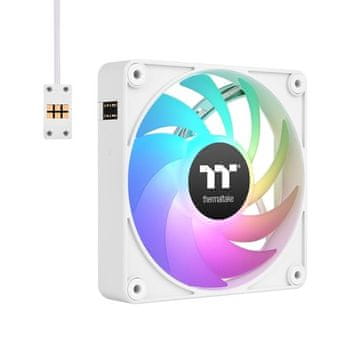 Thermaltake Thermaltake CT120 EX ARGB ventilator 120mm, bel, PWM, ARGB osvetlitev