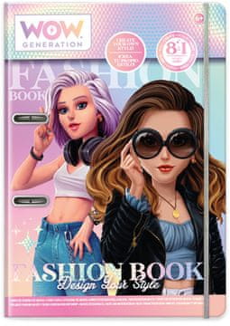 Kids Euroswan KIDS EUROSWAN Fashion Book Design Your Style, knjiga za modno oblikovanje