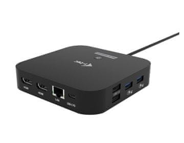 I-TEC i-tec USB-C Dual HDMI Docking Station z napajanjem 100W