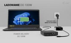 I-TEC i-tec USB-C Docking Station 2x HDMI, PD + 100W polnilec