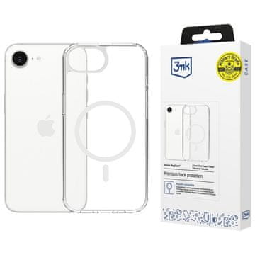 3MK 3MK Armor MagCase ovitek za iPhone 16e/17e MagSafe, prozoren