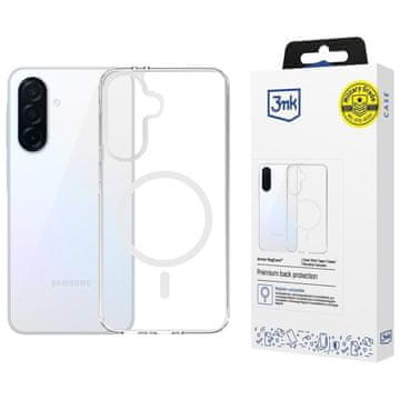 3MK 3MK Armor MagCase ovitek za Samsung A36, MagSafe, prozoren