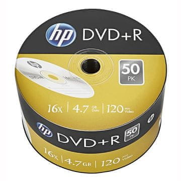 slomart HP DVD+R 16x 4.7GB, 50 kosov, tiskalna površina