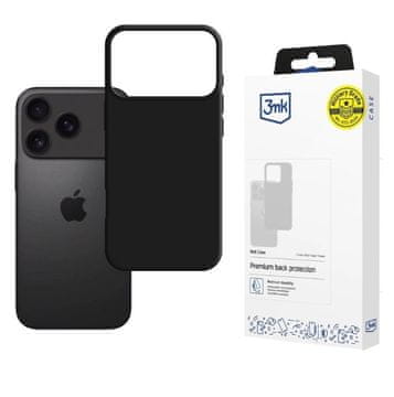 3MK 3MK Matt Case ovitek za Apple iPhone 17 Pro Max, črn