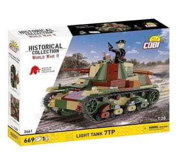 Light COBI KLOCKI 7TP Light Tank gradbeni bloki, 669 kosov