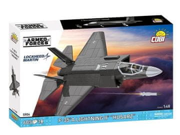 slomart COBI KLOCKI F-35A Lightning II Husarz, 605 kock