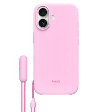 slomart Ovitek Apple Beats Kickstand z MagSafe in gumbom za kamero za iPhone 17, opalno roza