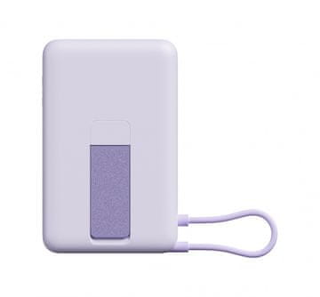 slomart Xiaomi PowerBank Magnetic 10000 5900 mAh, vijoličen