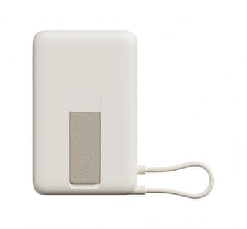 slomart Xiaomi PowerBank Magnetic 10000 5900 mAh, bež