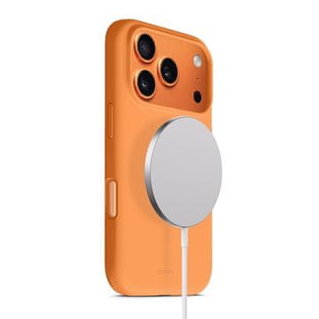 Crong CRONG Color Cover Magnetic iPhone 17 Pro ovitek, MagSafe, oranžna