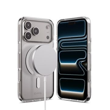 Crong CRONG Clear MAG Cover iPhone 17 Pro ovitek, MagSafe, prozoren