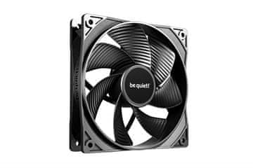 Be quiet! Be quiet! Pure Wings 3 120mm PWM Reverse ventilator, črn, komplet 3 kosov