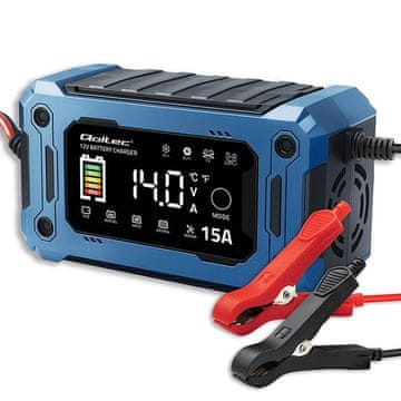 Qoltec Qoltec 52496 mikroprocesorska avtomatska polnilica 12V 15A
