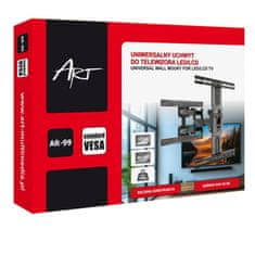ART ART AR-99 nosilec za TV LCD/LED 40-75" 45kg, VESA 600x400