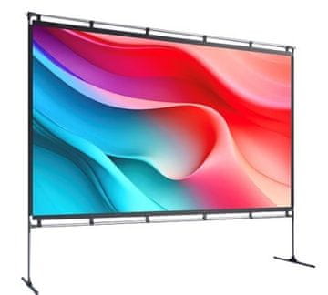 slomart JMGO Prenosni projekcijski ekran 100"
