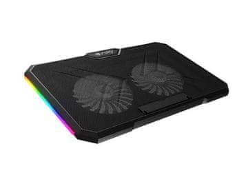 POD Fury Gunbai G3 stojalo za prenosnik 14.1-17.3" RGB, nastavljivo