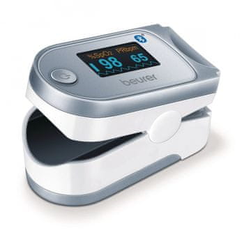 Beurer Beurer PO60 pulzni oksimeter, merjenje SpO2 in srčnega utripa, OLED zaslon