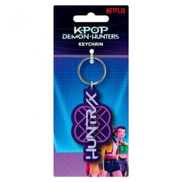 Kids Euroswan Obesek za ključe PVC K-POP Demon Hunters Huntrix logo