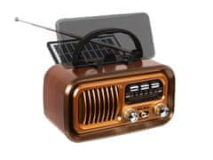 Blow Blow RA16 Solar prenosni radio AM/FM, Bluetooth, solarno polnjenje