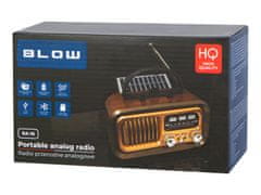 Blow Blow RA16 Solar prenosni radio AM/FM, Bluetooth, solarno polnjenje