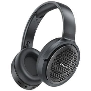 Awei AWEI AT78 naglavne slušalke Bluetooth 6.0 črne, ANC, ENC