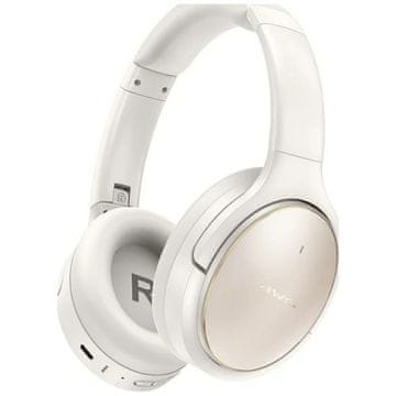 Awei AWEI AT20 ANC ENC naglavne slušalke Bluetooth 6.0, bele