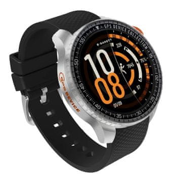 Compass Garett Electronics Compass GPS pametna ura, srebrna