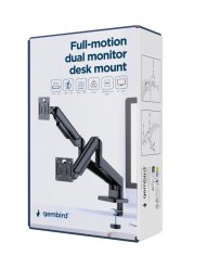 Gembird Gembird MA-25FC-2 Stojalo za dva monitorja 17-32", do 10kg, črno