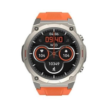 HiFuture HiFuture FutureGo Mix 2 pametna ura, 1.39" AMOLED, oranžna