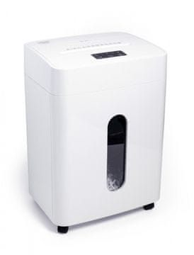 slomart Wallner EF2515 C4 drobilnik papirja, križni rez, 15 listov, 25L koš
