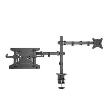 LogiLink LogiLink AA0115 stojalo za monitor 13-32" in prenosnik, črno