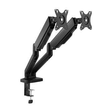 LogiLink LogiLink AA0118 stojalo za 2 monitorja, 17-32 palcev, 9kg/ročico, črno