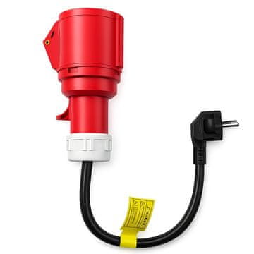 slomart Qoltec adapter za polnilce EV CEE 16A 5P na SCHUKO 230V, 3.5kW